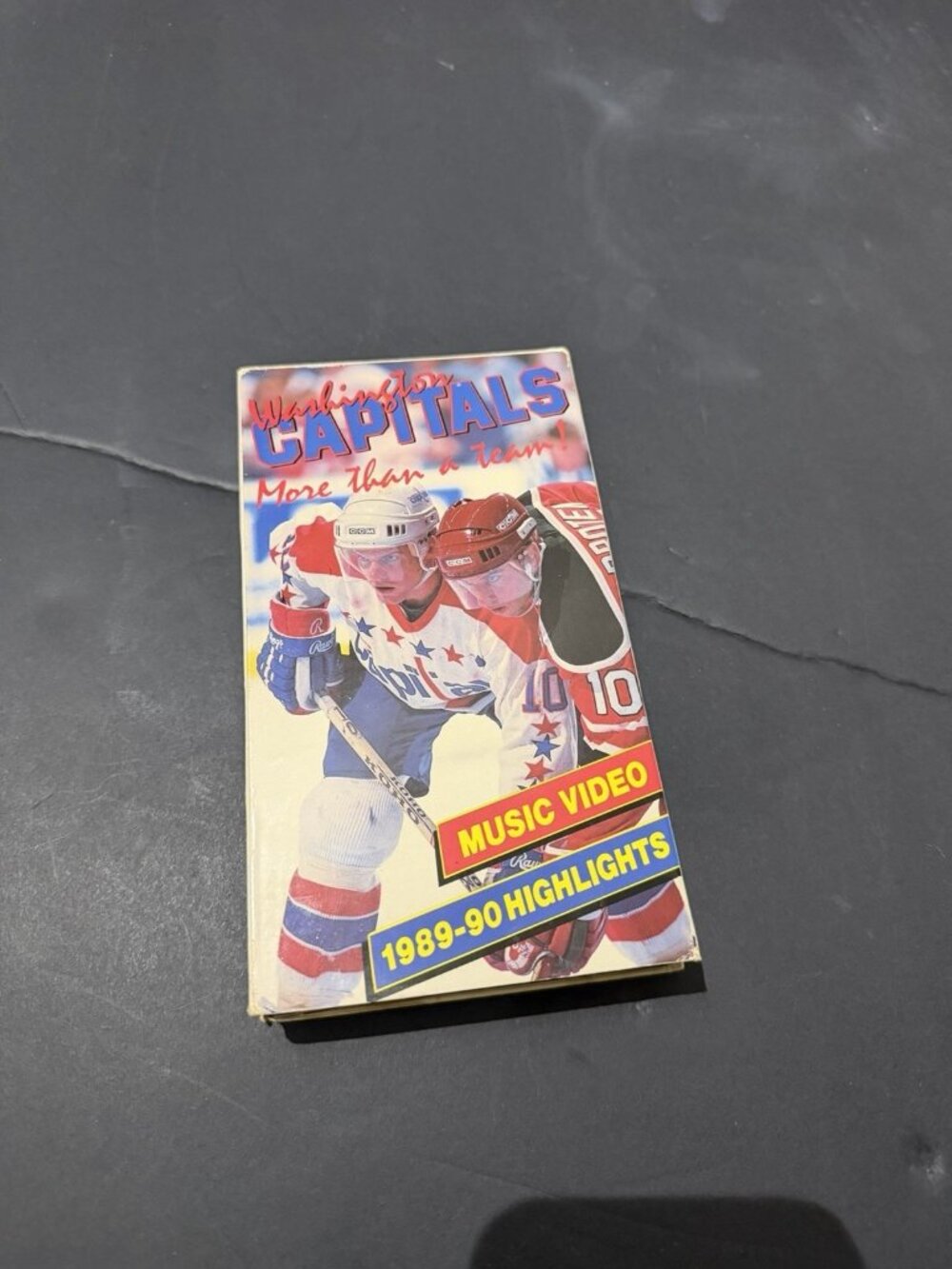 Washington Capitals More Than A Team Music Video 1989-90 VHS